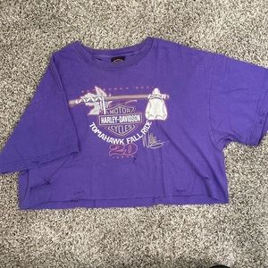 Harley Davidson Crop Top